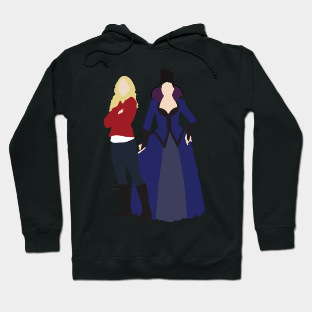 Swan Queen - Once Upon a Time Hoodie by eevylynn